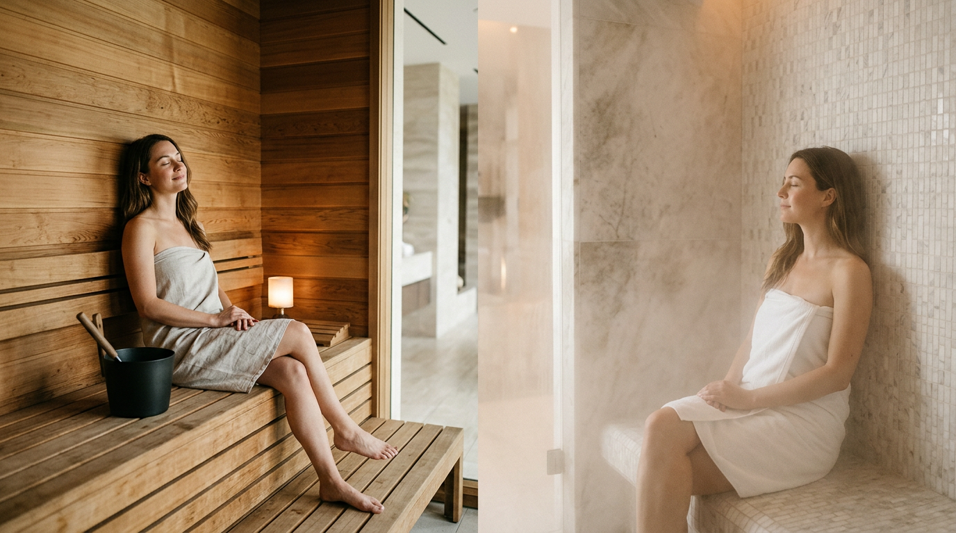 Sauna Seca ou Sauna a Vapor: Qual Escolher para o Seu Bem-Estar?