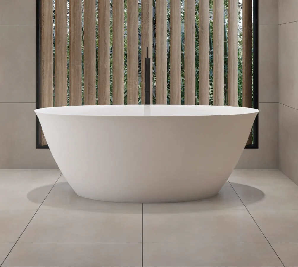 Banheira Paraty Sabbia para 2 pessoas com design moderno e conforto superior