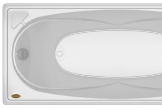 Banheira Jacuzzi Serenity de imersão instalada em um banheiro moderno com revestimento de mármore
