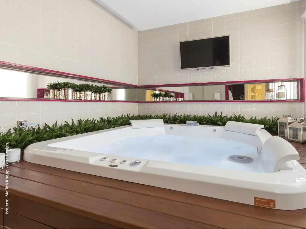 SPA Axell My Place Lounge 180 para 5 pessoas com 75 jatos e cromoterapia vista frontal