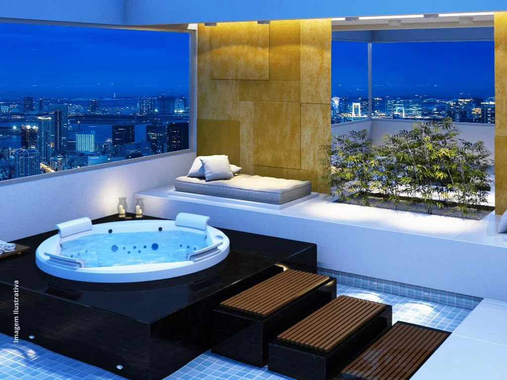 SPA Axell My Place Soleil 190 para 7 pessoas com 75 jatos e 188cm de diâmetro vista frontal