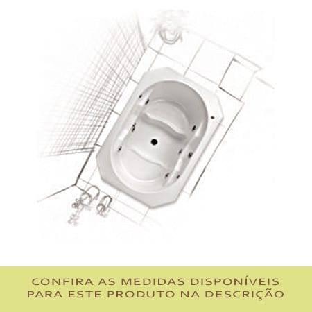Ofurô Mondialle duplo em gel coat para duas pessoas