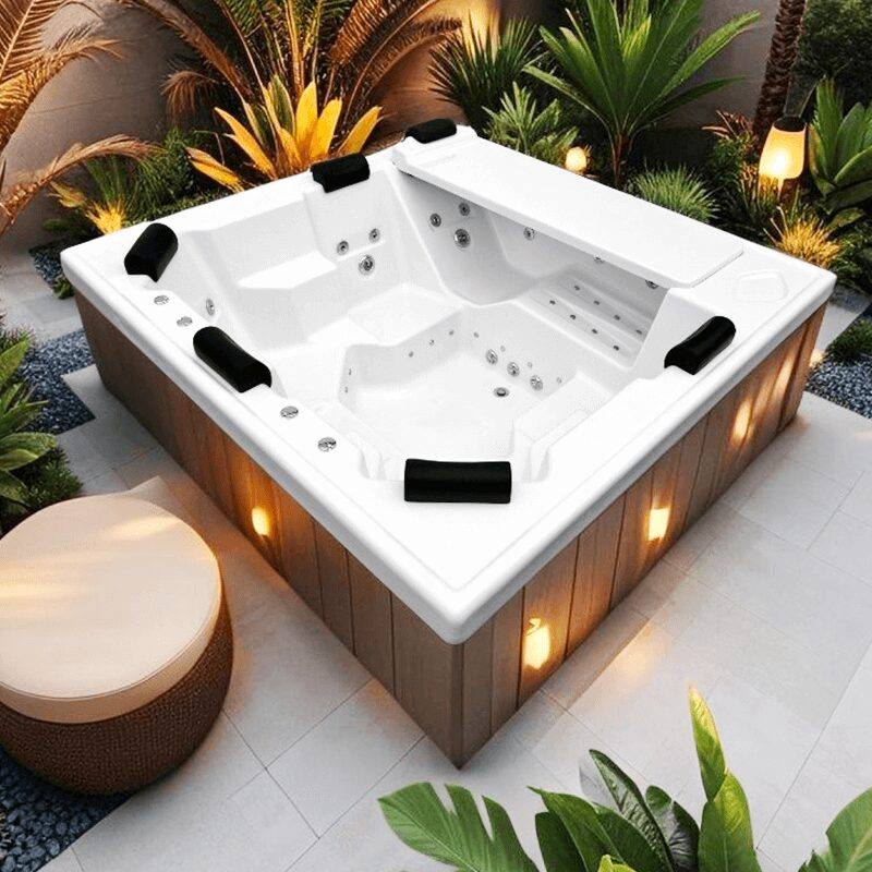 Spa Latina Mondialle para 6 pessoas com hidromassagem, foto oficial do fabricante