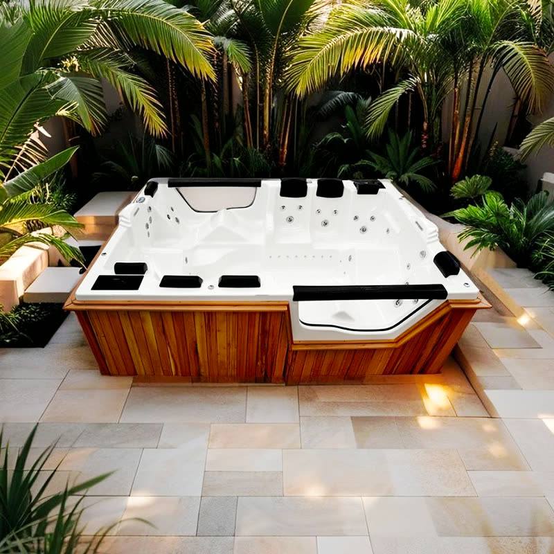Spa Murano Mondialle para 8 pessoas, foto oficial do fabricante