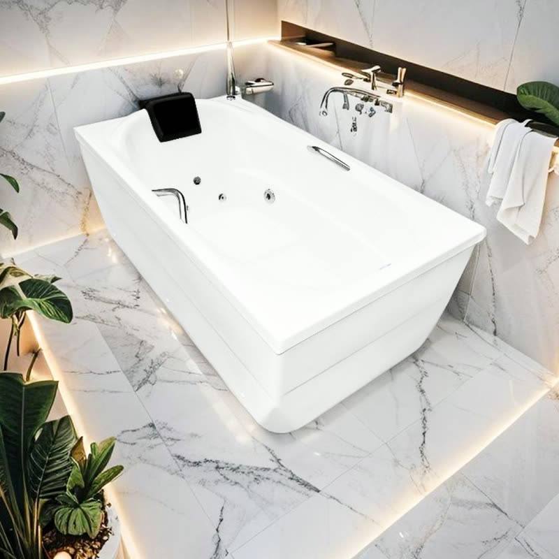 Banheira Napoli Premium Mondialle com hidromassagem, foto oficial do fabricante