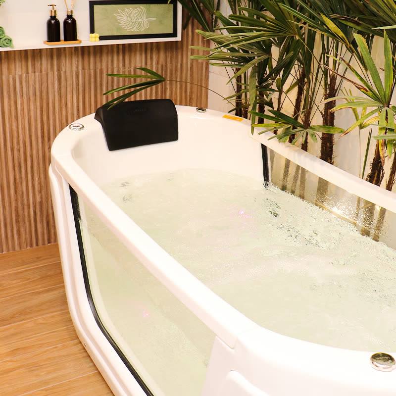 Banheira Portofino Mondialle com hidromassagem, foto oficial do fabricante