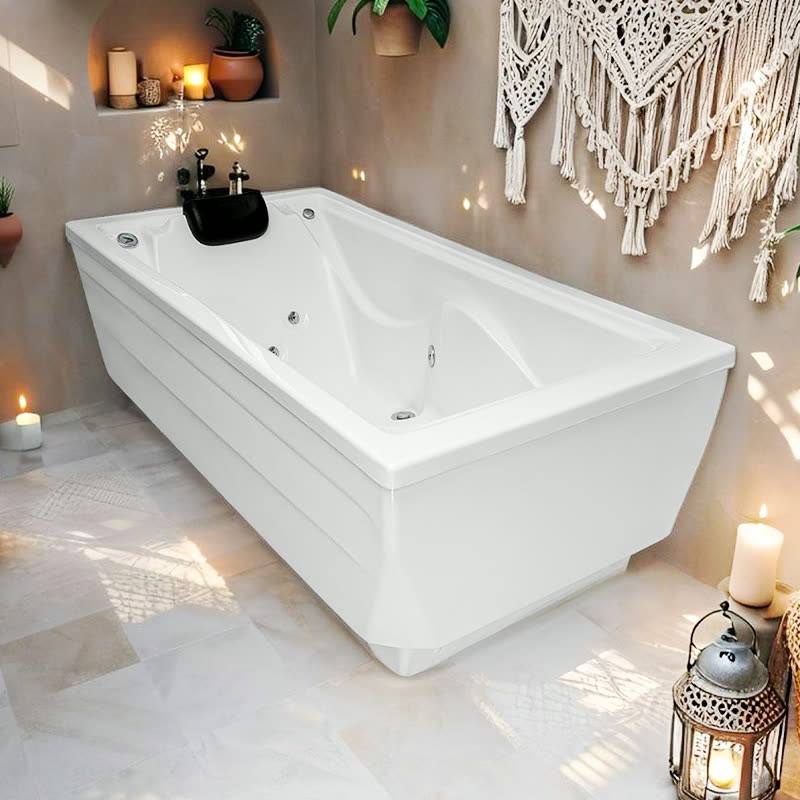 Banheira Roma Premium Mondialle com hidromassagem, foto oficial do fabricante