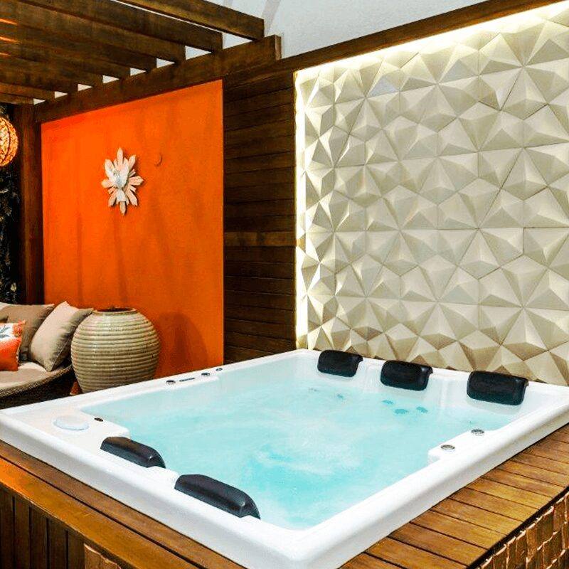 Spa Terracina Mondialle para 5 pessoas, foto oficial do fabricante