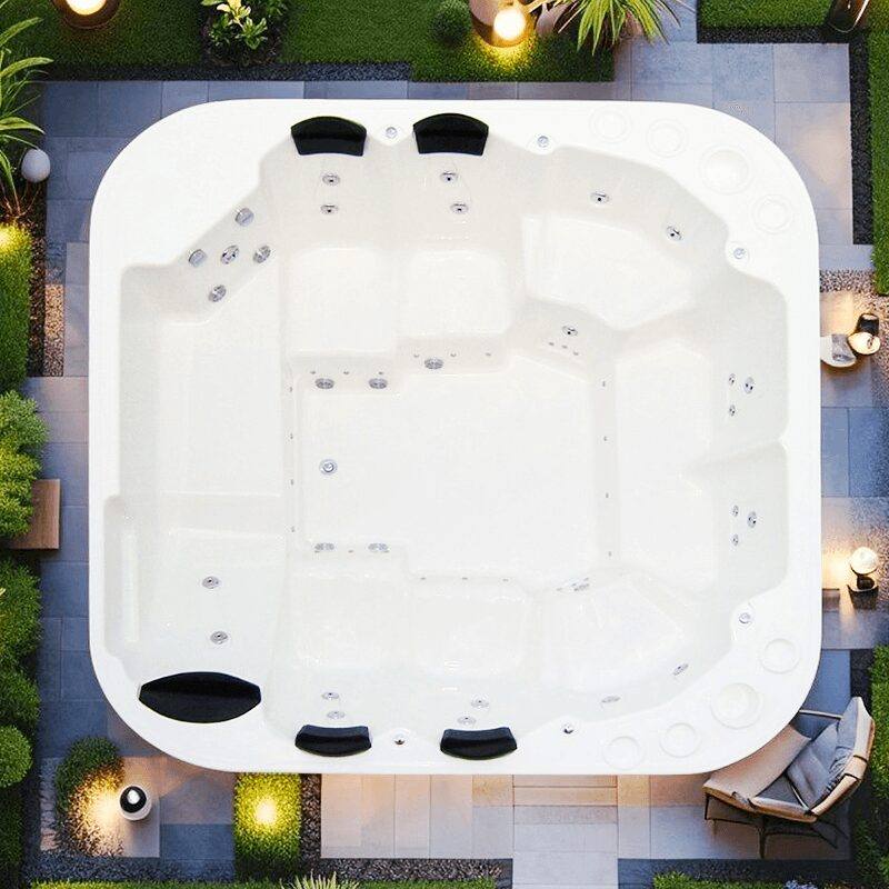 Spa Veneza 2.5 Mondialle para 9 pessoas, foto oficial do fabricante