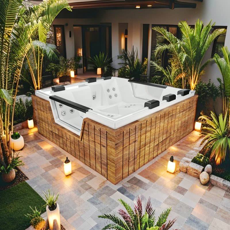 Spa Pádua Mondialle para 6 pessoas, foto oficial do fabricante
